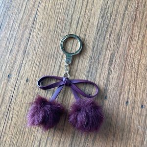 Kate Spade bow keychain